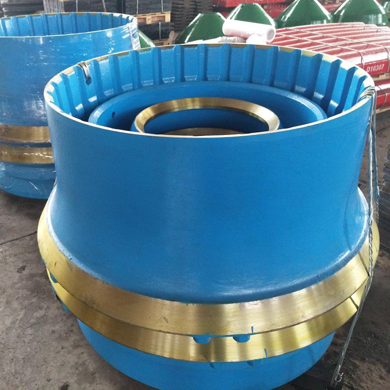 Sandvik CH440/CH430 Bowl Liner and mantle With Mn18Cr2Mo0.5, Sandvik CV228 VSI Parts to Dubai Distributor, UAE.