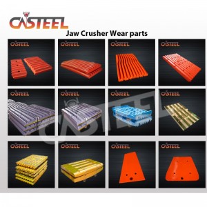 Crusher Parts For Building waste and asphalt Recycling