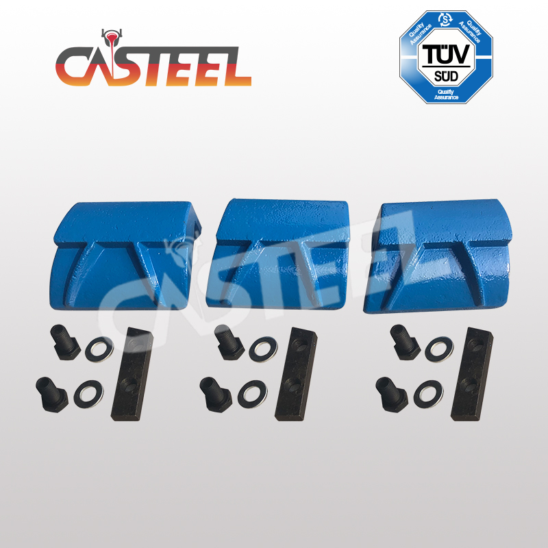 CV217 VSI Crusher Parts, Rotor Parts and wear plates